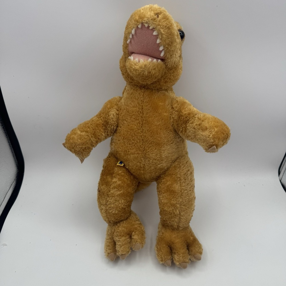 Build-a-Bear T-Rex Dinosaur Plush 17" Brown BAB T-Rex 2010